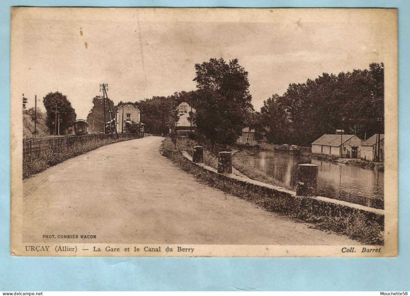 Urçay  La Gare  Le Canal Du Berry - Sonstige & Ohne Zuordnung