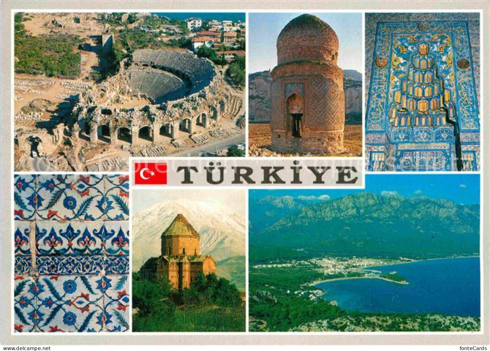 72903411 Antalya Amphitheater Panorama Moschee Antalya - Turkey