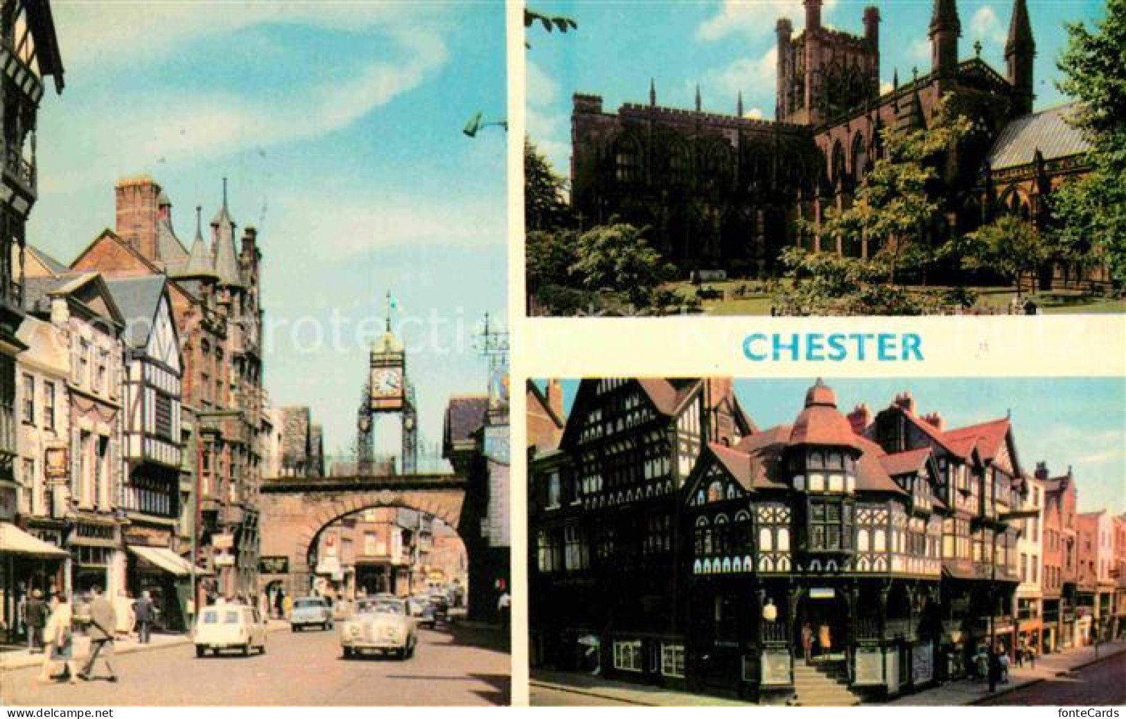 72902862 Chester Cheshire Eastgate Street Cathedral The Cross  - Altri & Non Classificati