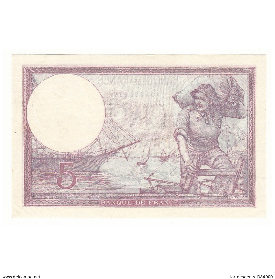 5 FRANCS VIOLET 27-07-1933 P/NEUF Fayette 3.17 - 5 F 1917-1940 ''Violet''