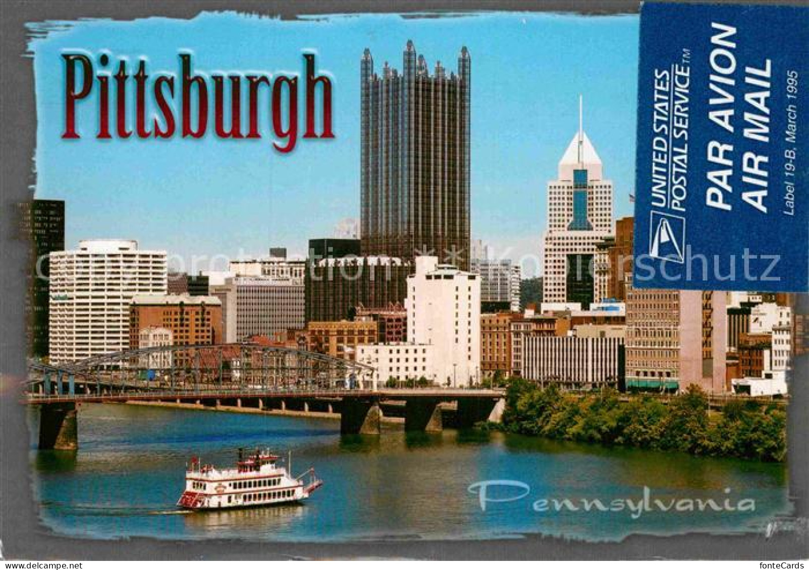 72901887 Pittsburgh Panorama  Pittsburgh - Altri & Non Classificati