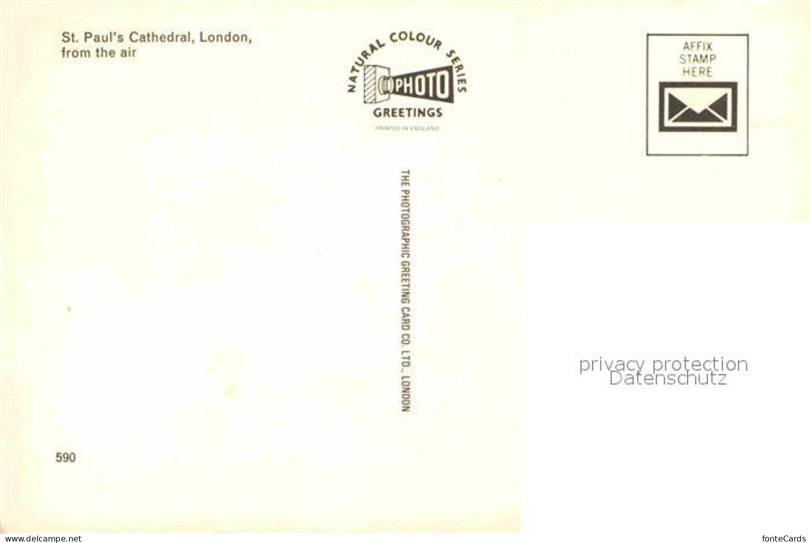 72900104 London Fliegeraufnahme Saint Pauls Kathedrale  - Sonstige & Ohne Zuordnung