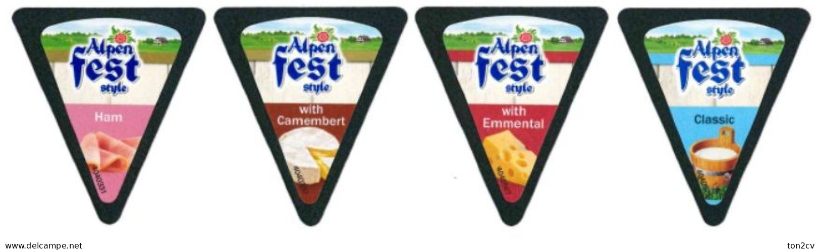 Etiquette Fromage - Cheese Labels - Alpenfast - Alemania - Formaggio