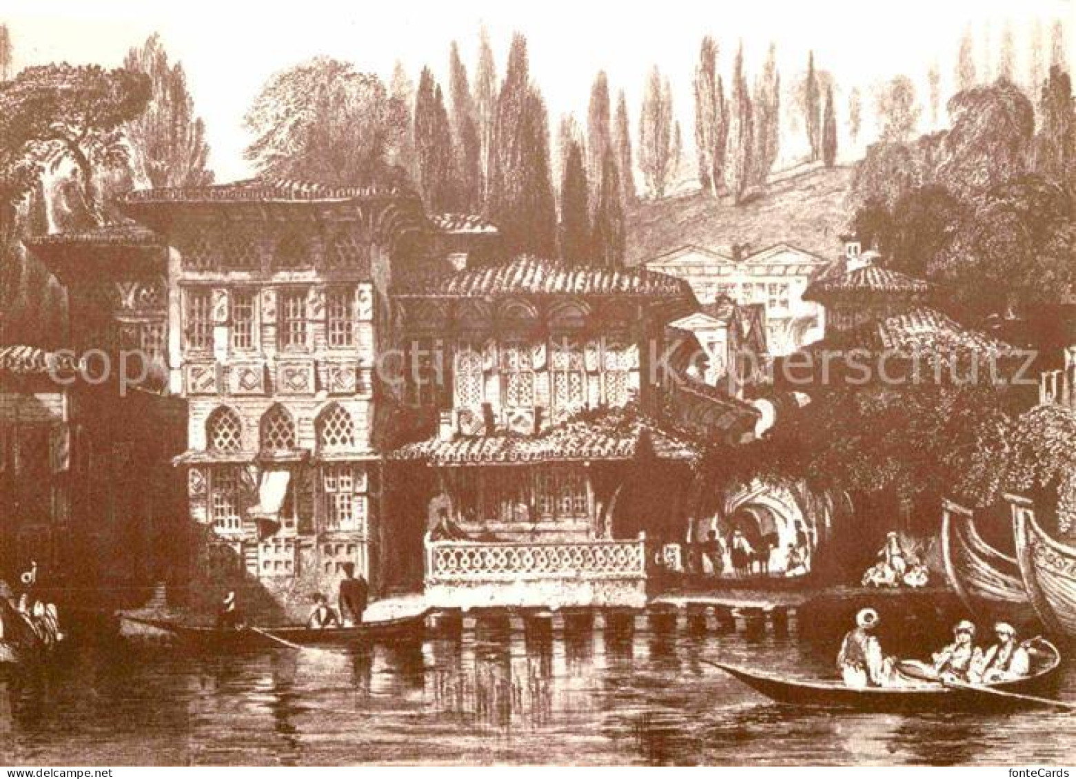 72899228 Istanbul Constantinopel Tuerkisches Haus Im Yenikoey Am Bosphorus  - Turkey