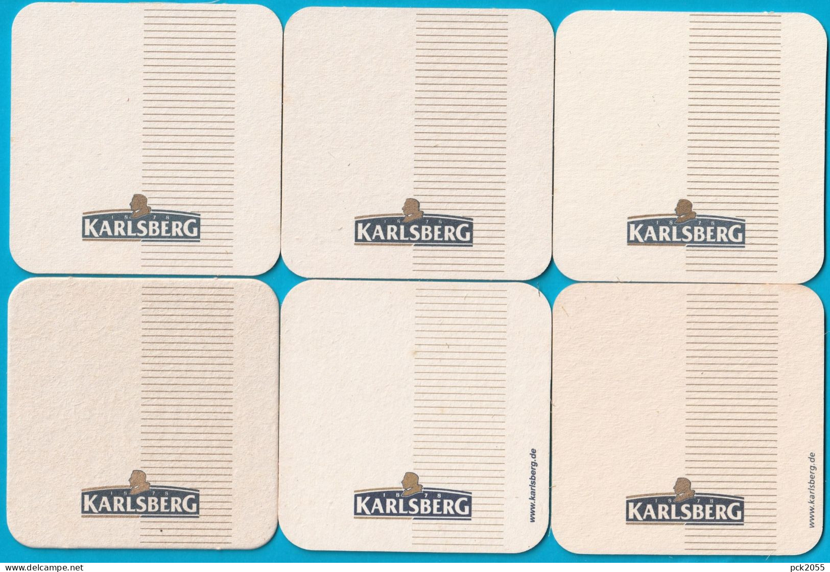 Karlsberg Brauerei Homburg Saar 28 Verschiedene Bierdeckel Ungebraucht ( Lot 5 ) - Bierdeckel