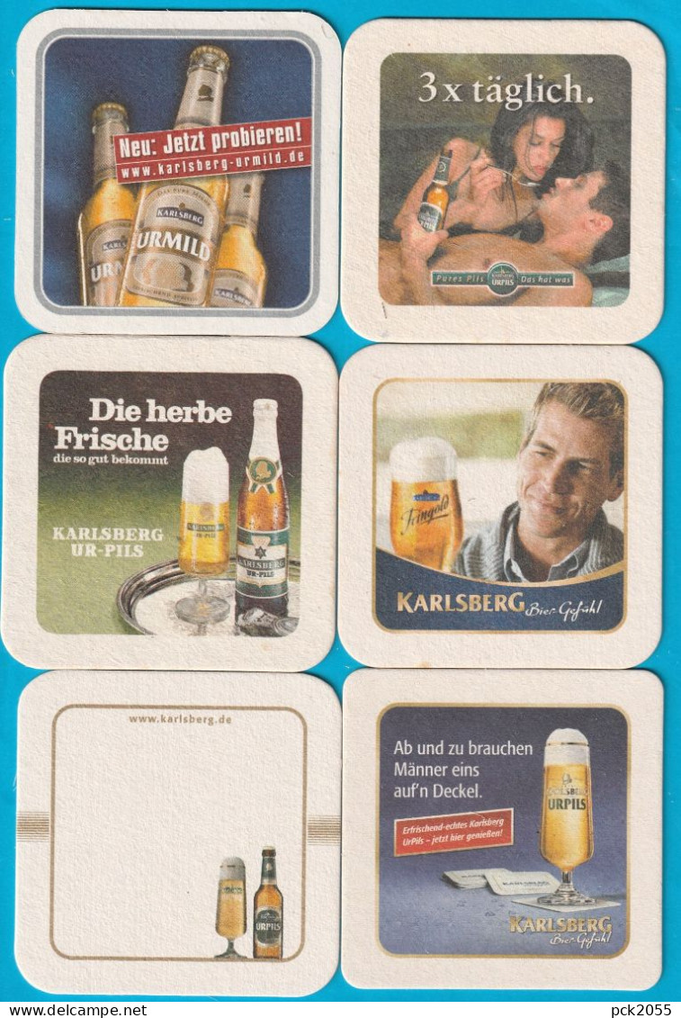 Karlsberg Brauerei Homburg Saar 28 Verschiedene Bierdeckel Ungebraucht ( Lot 5 ) - Bierviltjes