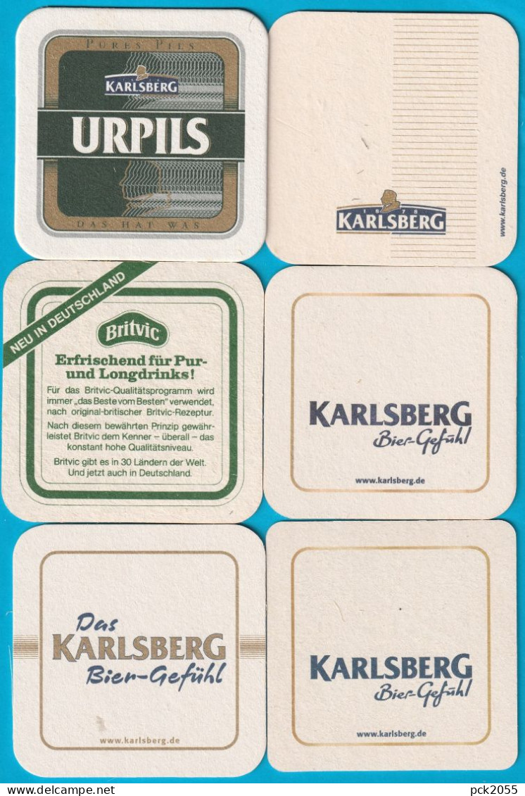 Karlsberg Brauerei Homburg Saar 28 verschiedene Bierdeckel ungebraucht ( Lot 5 )