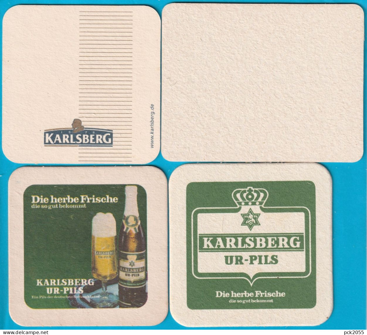 Karlsberg Brauerei Homburg Saar 28 verschiedene Bierdeckel ungebraucht ( Lot 5 )