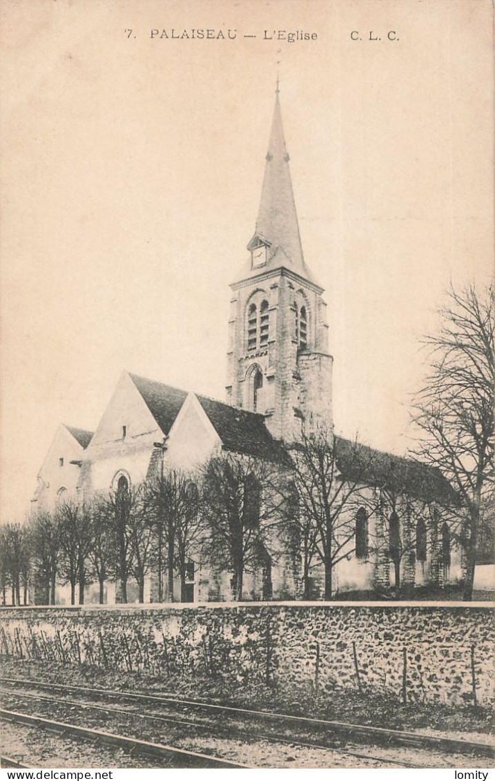 91 Palaiseau église  CPA - Palaiseau