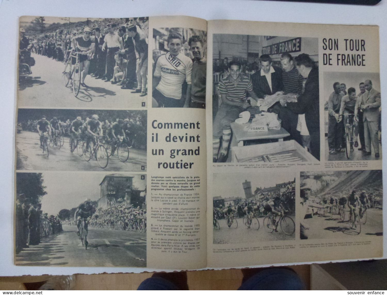 Miroir Sprint  Septembre 1952 Spécial Anquetil Quincampoix Sotteville Darrigade Grand Prix des Nations Genève