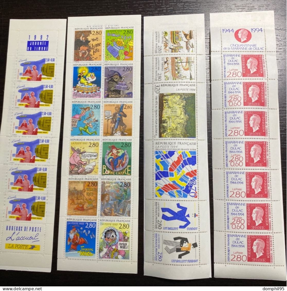 France Lot De Carnets Neuf** BC2744A/2848/2865/2872 - Collections