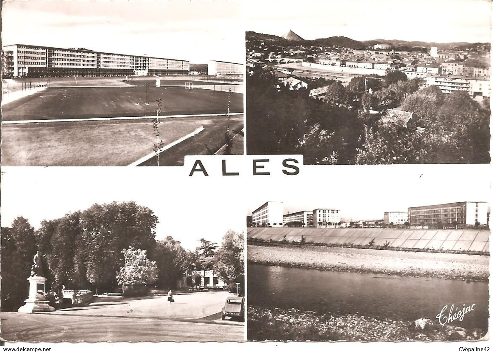 ALES (30) Carte Multivues De 1962  CPSM GF - Alès
