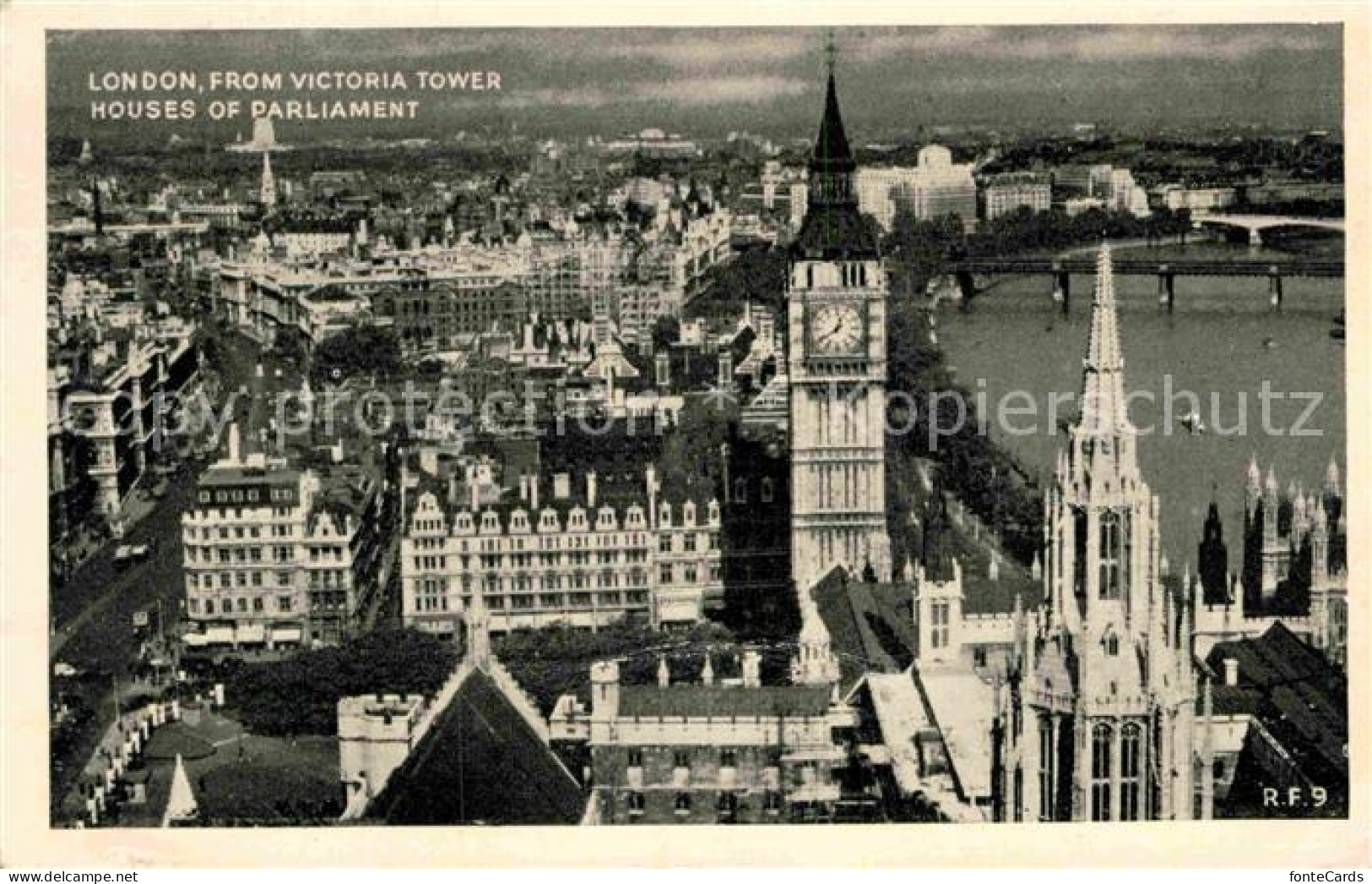 72896348 London From Victoria Tower Houses Of Parliament - Otros & Sin Clasificación