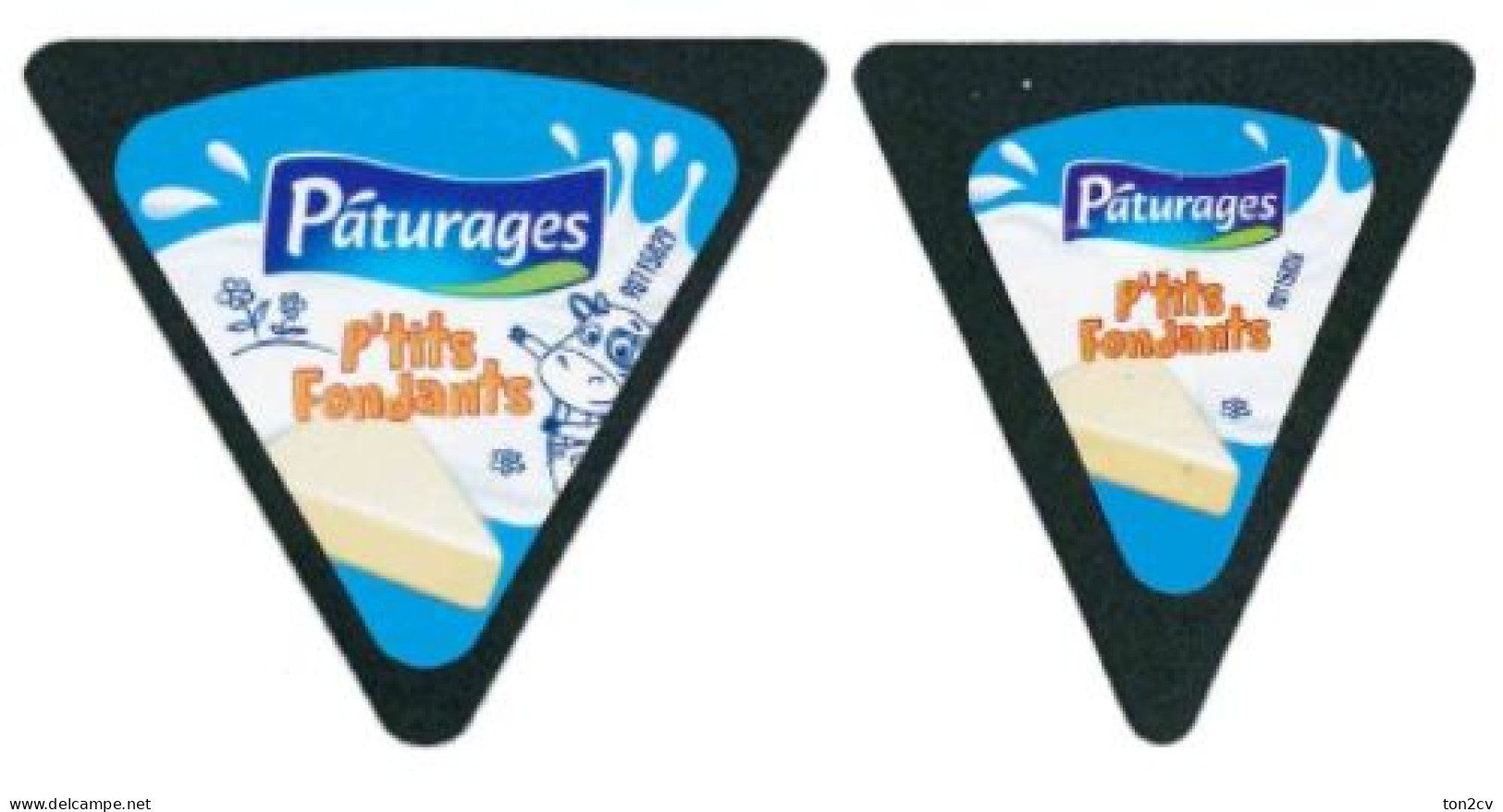 Etiquette Fromage - Cheese Labels - Páturages - Käse