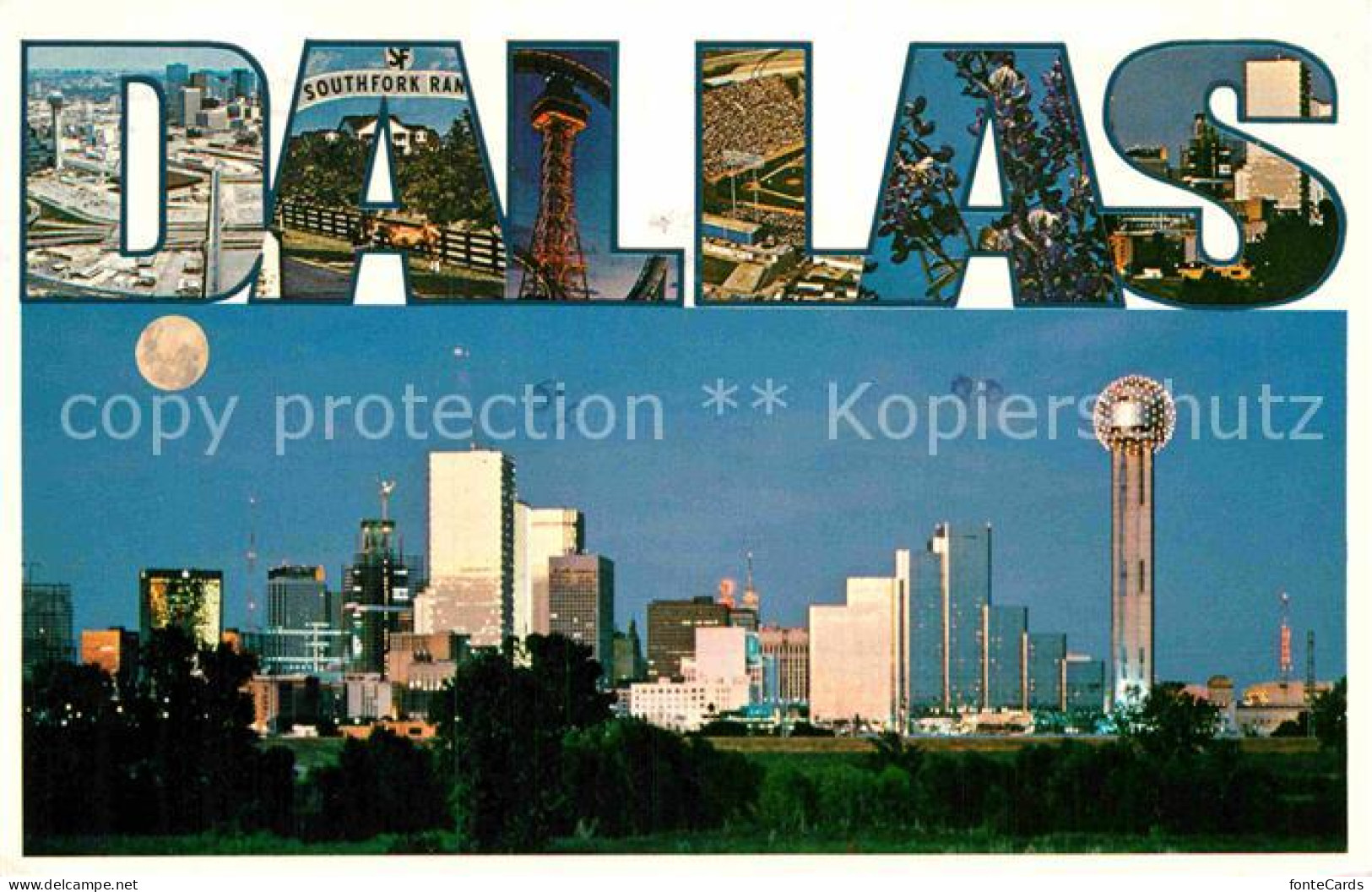 72893181 Dallas_Texas Panorama - Altri & Non Classificati