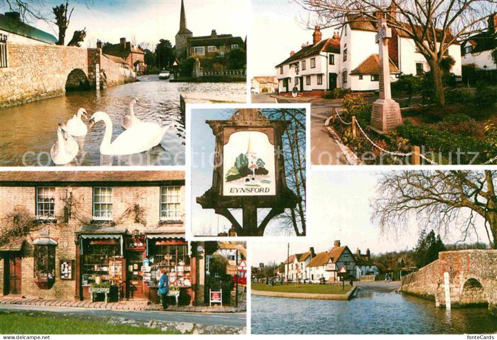 72892967 Eynsford Sevenoaks Bridge House Victorian Shop Village Of Eynsford  - Sonstige & Ohne Zuordnung