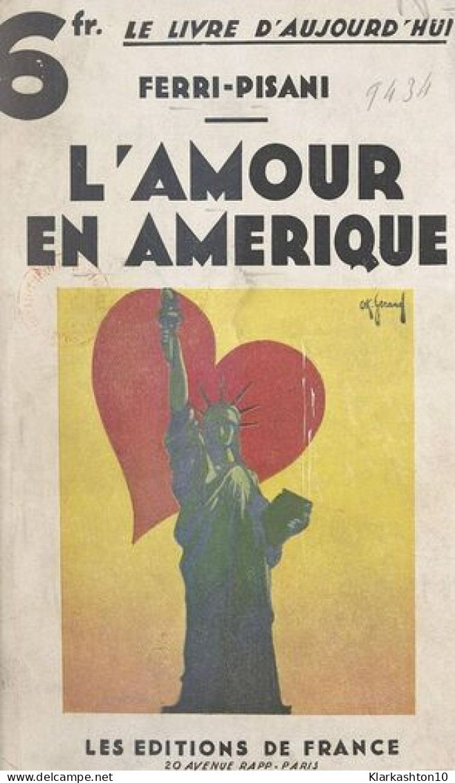 L'amour En Amérique - Sonstige & Ohne Zuordnung