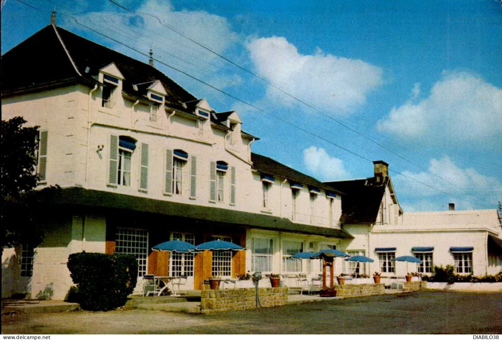 PONTAUBAULT   ( MANCHE ) VUE GENERALE DE L ' HOTEL DES 13 ASSIETTES - Sonstige & Ohne Zuordnung