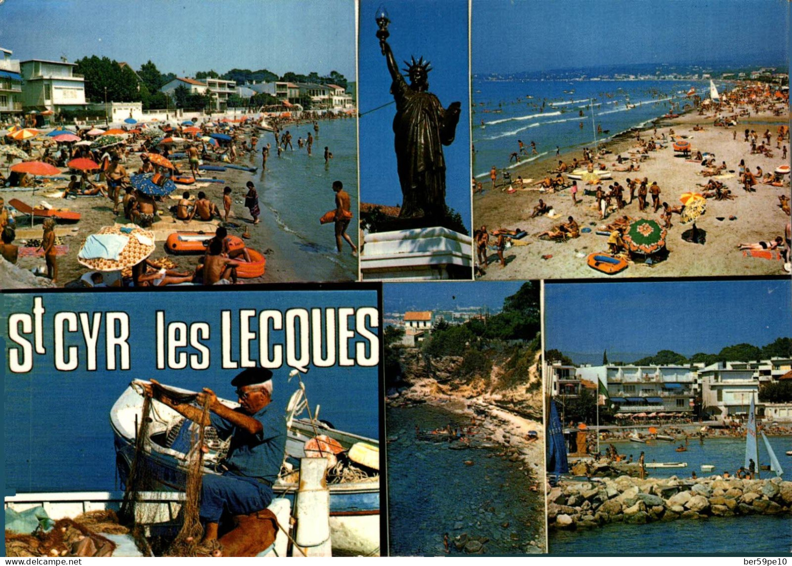 83 SAINT-CYR LES LECQUES MULTI VUES - Saint-Cyr-sur-Mer