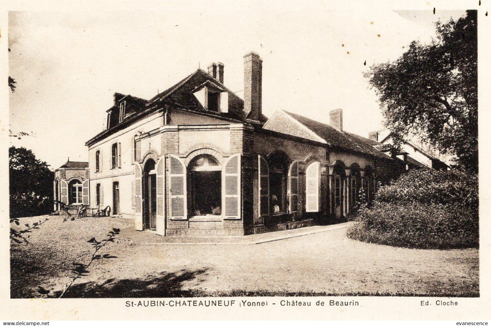 89 :  St Aubin Chateauneuf  :  Chateau De Beaurin  ///  Ref. Mai 24 ///  N° 29.703 - Andere & Zonder Classificatie