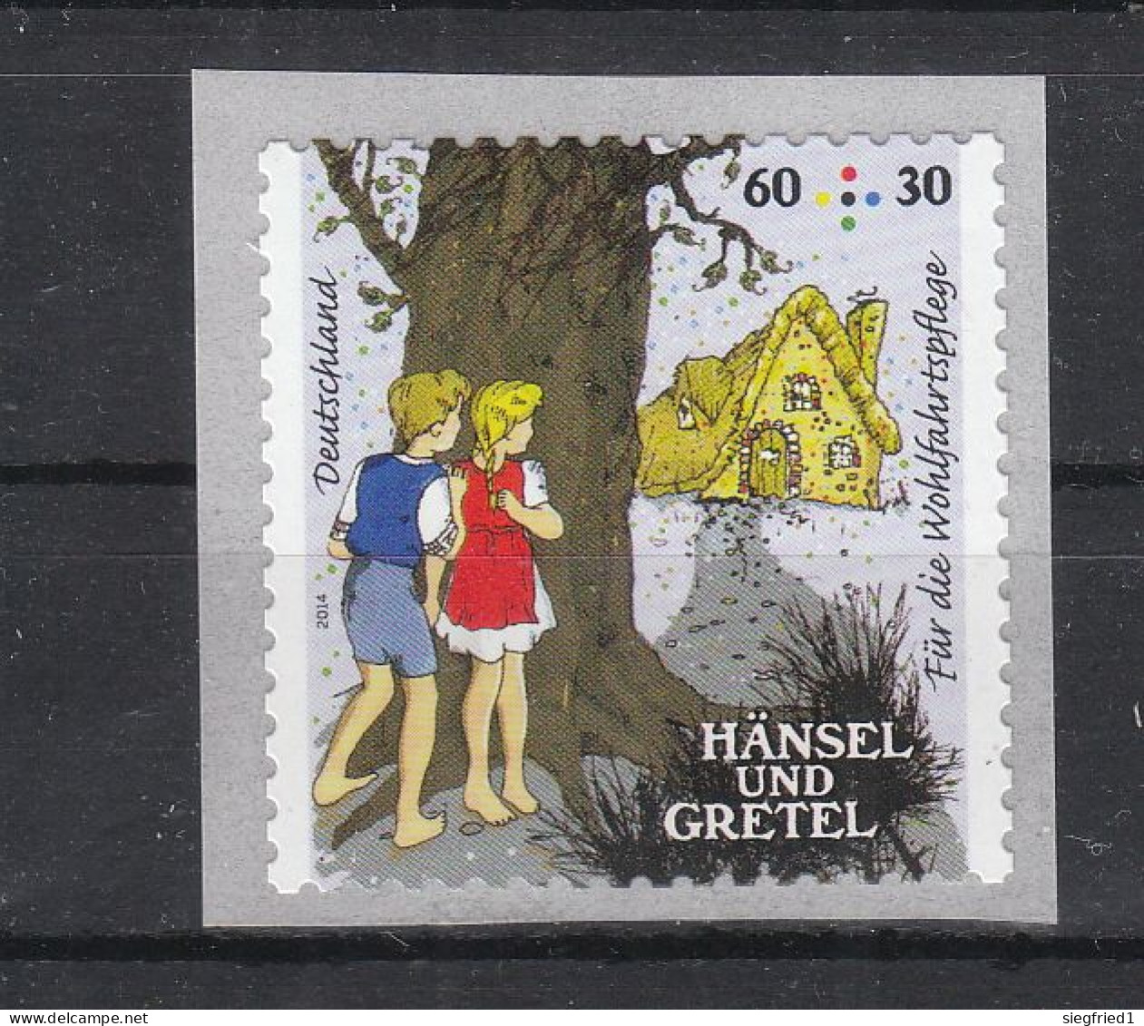 BRD / Bund **   Wohlfahrt 2014 Neuheiten  Hänsel Und Gretel  Mit Nummer N Selbstklebend - Ungebraucht