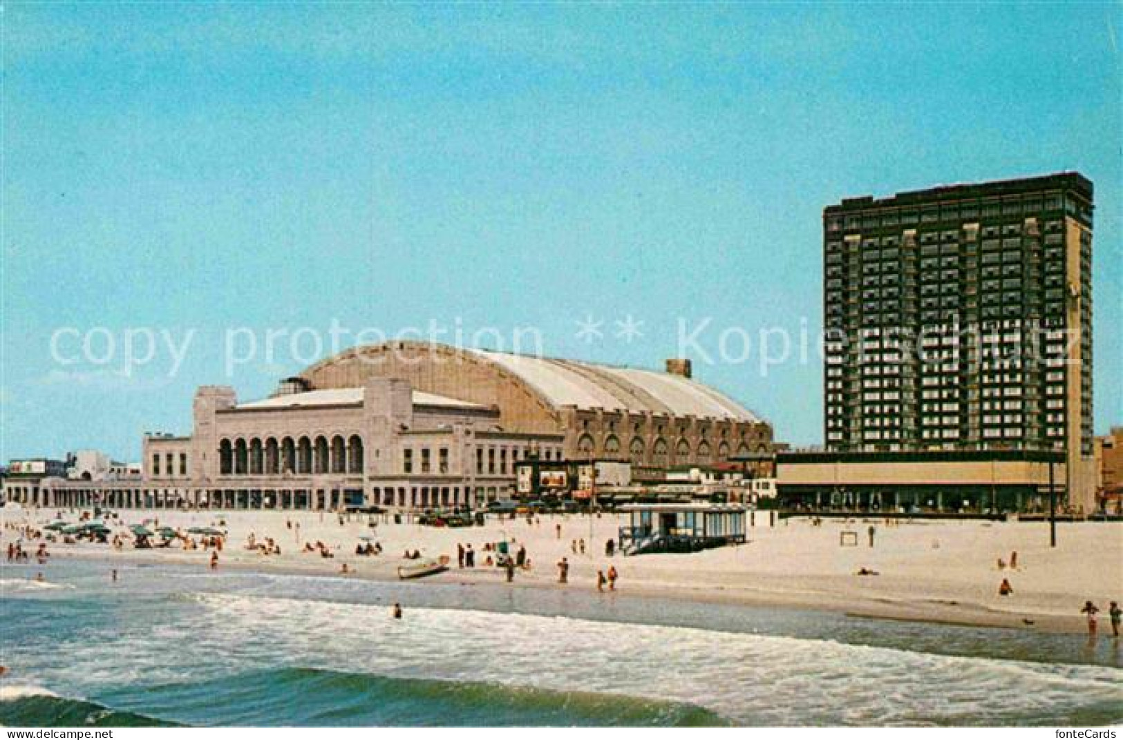 72892126 Atlantic_City_New_Jersey Holiday Inn Hotel And Convention Hall Beach - Andere & Zonder Classificatie