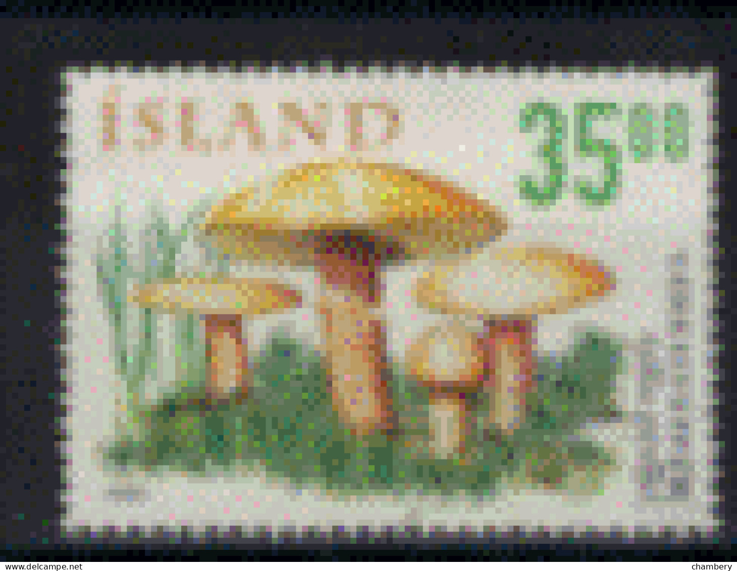 Islande - "Champignon : Bolet Du Mélèze" - Oblitéré N° 868 De 1999 - Usati