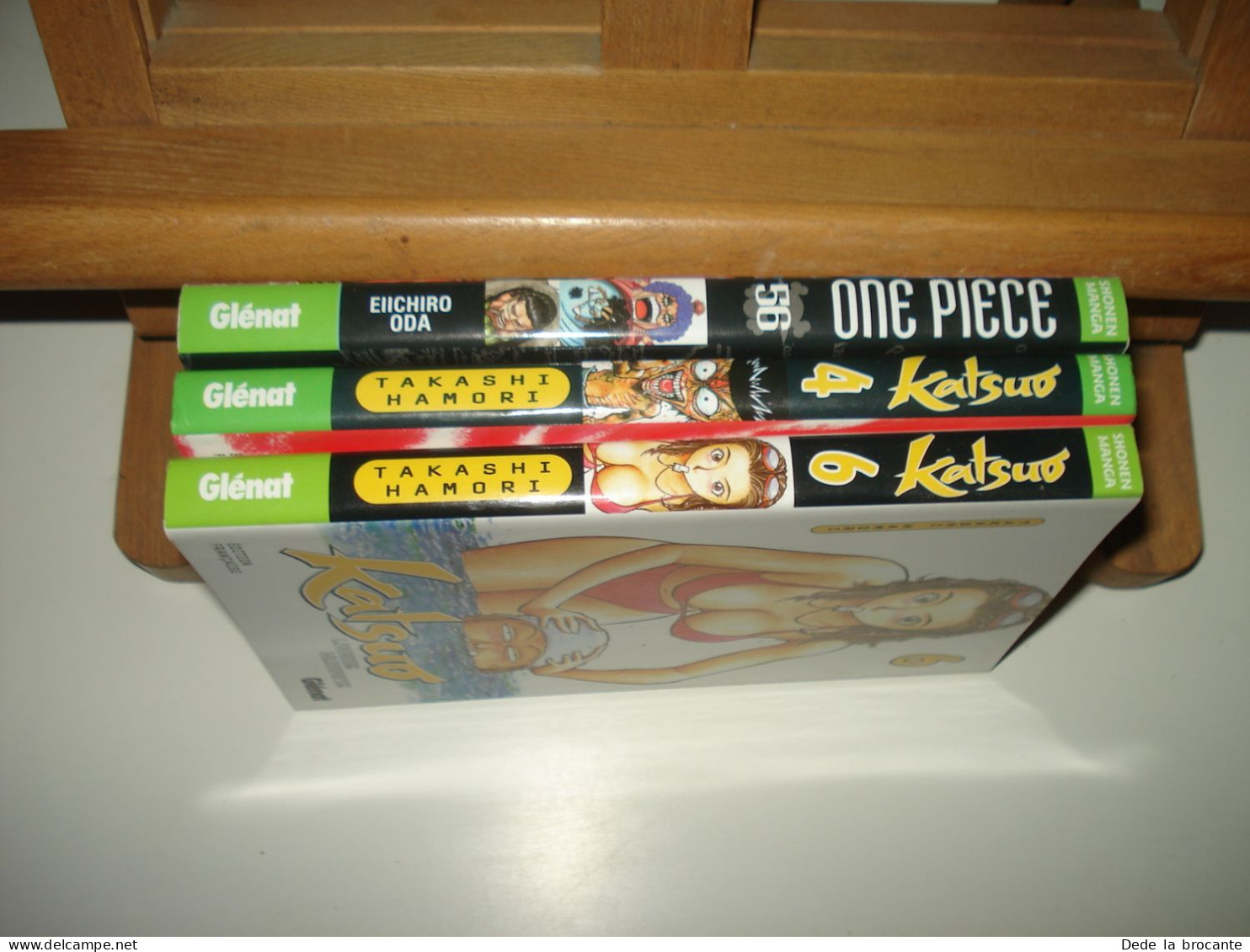 C56 (3) / Lot 3 Manga NEUF -  Katsuo N° 6 Et N° 4 + One Piece N° 56 - Mangas Versione Francese