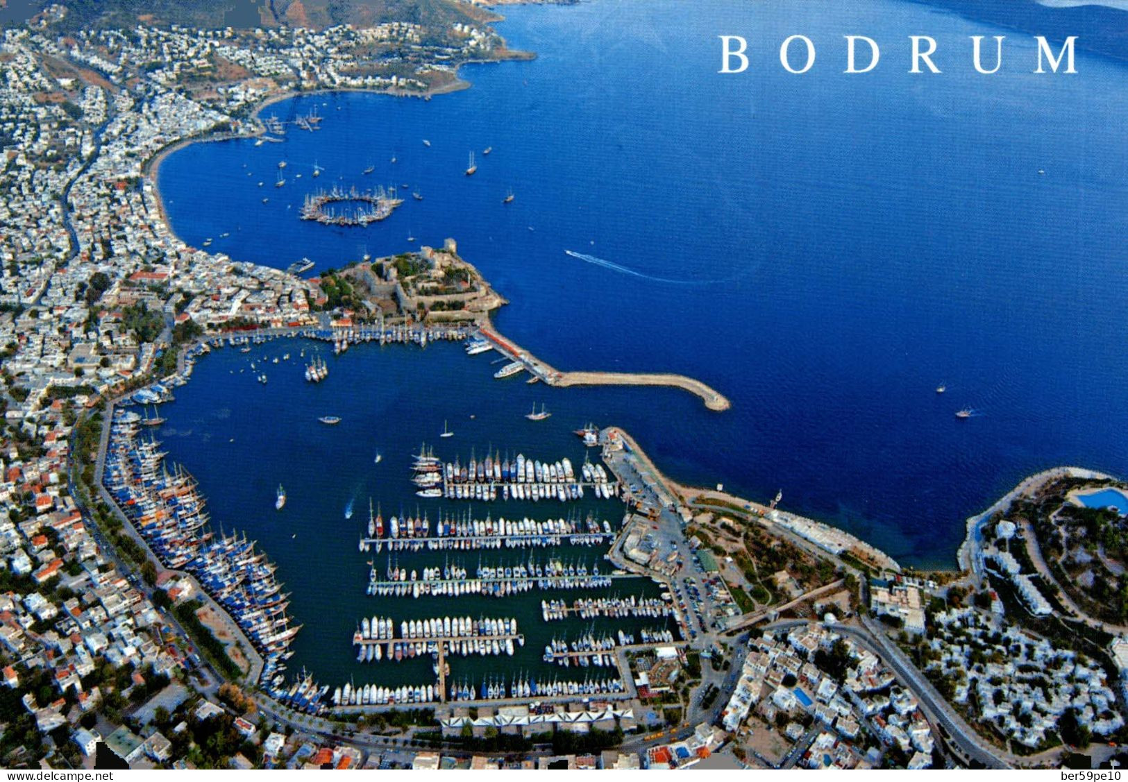 TURQUIE BODRUM VUE AERIENNE - Turchia