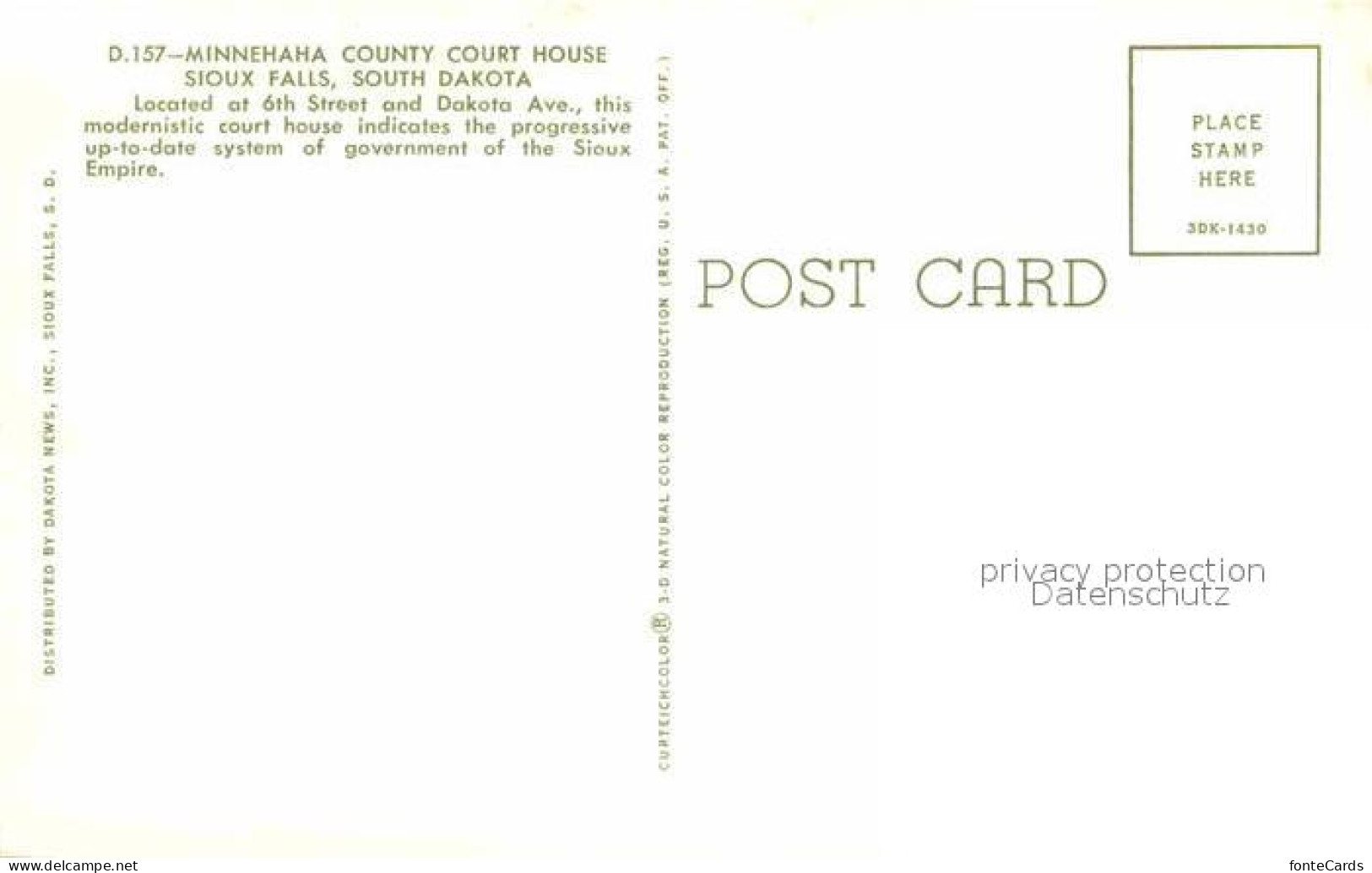 72891668 Sioux_Falls Minnehaha Country Court House - Other & Unclassified