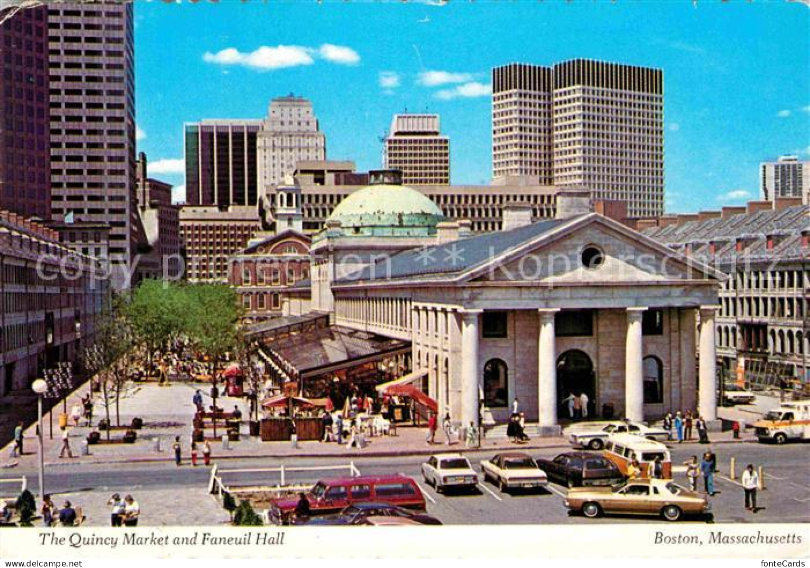 72890549 Boston_Massachusetts The Quincy Market And Faneuil Hall - Altri & Non Classificati