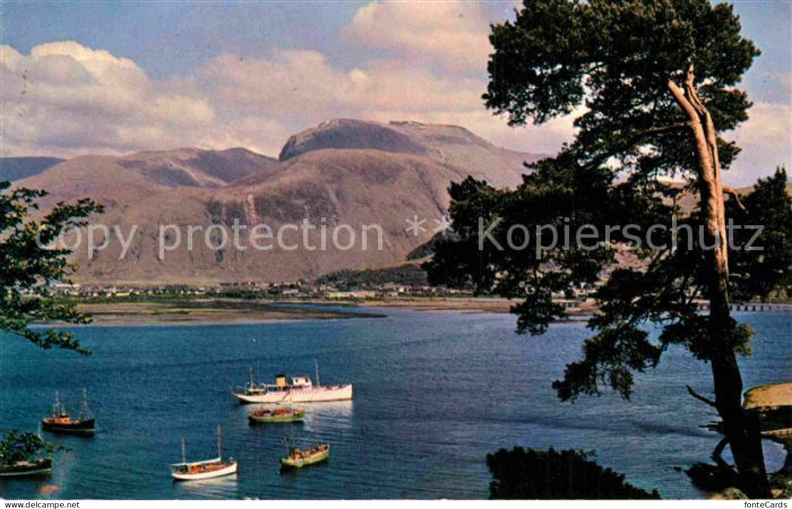 72889238 Stirling Fort William And Ben Nevis From Accross Loch Linnhe Stirling - Other & Unclassified