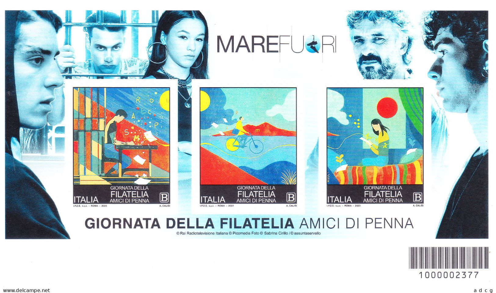 2023  GIORNATA FILATELIA MARE FUORI   MNH - 2021-...:  Nuovi