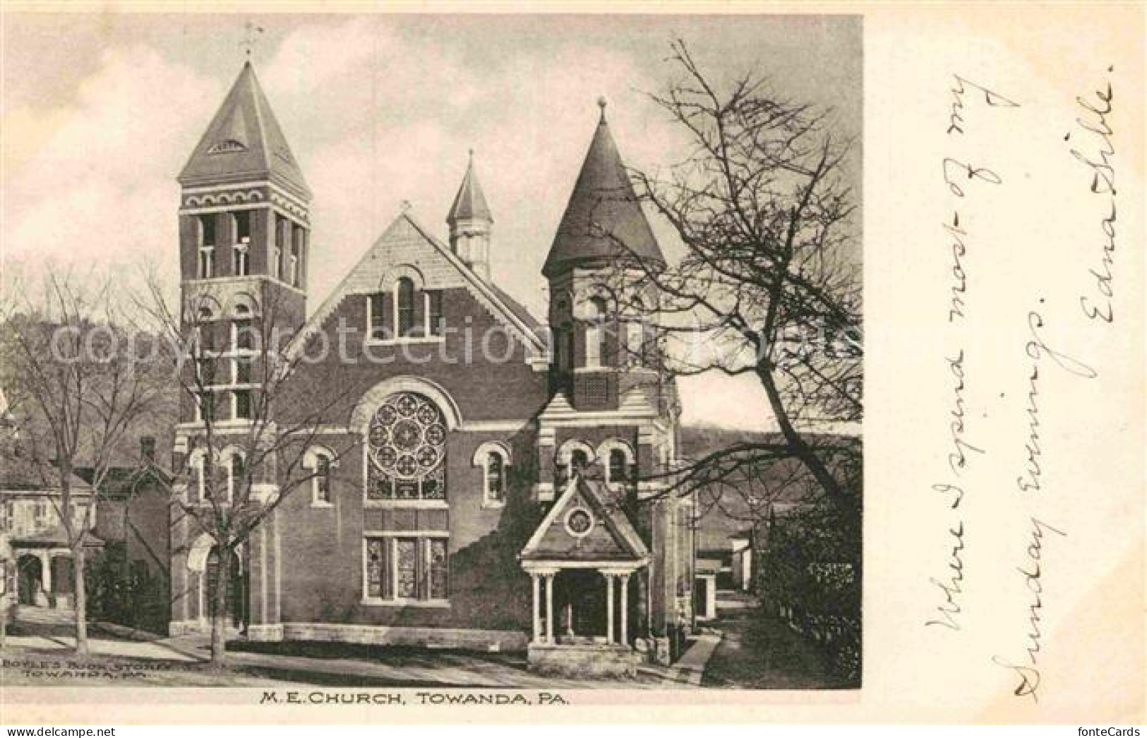 72884816 Towanda Pennsylvania Church  Towanda Pennsylvania - Other & Unclassified