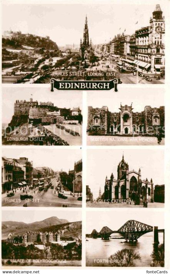 72884724 Edinburgh Princes Street Scottish National War Memorial St. Gilges Cath - Altri & Non Classificati