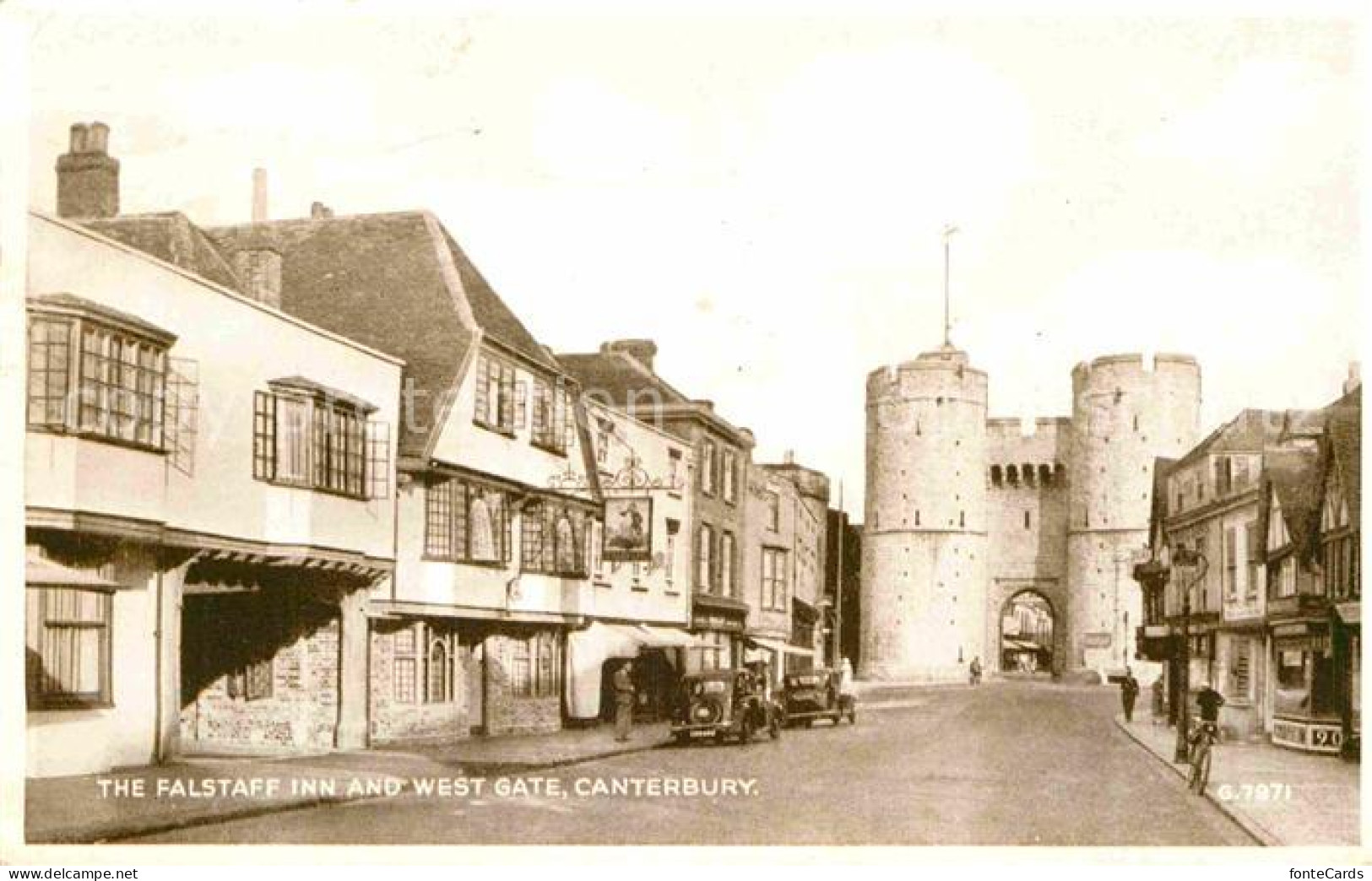 72884716 Canterbury Kent Falstaff Inn West Gate   - Andere & Zonder Classificatie