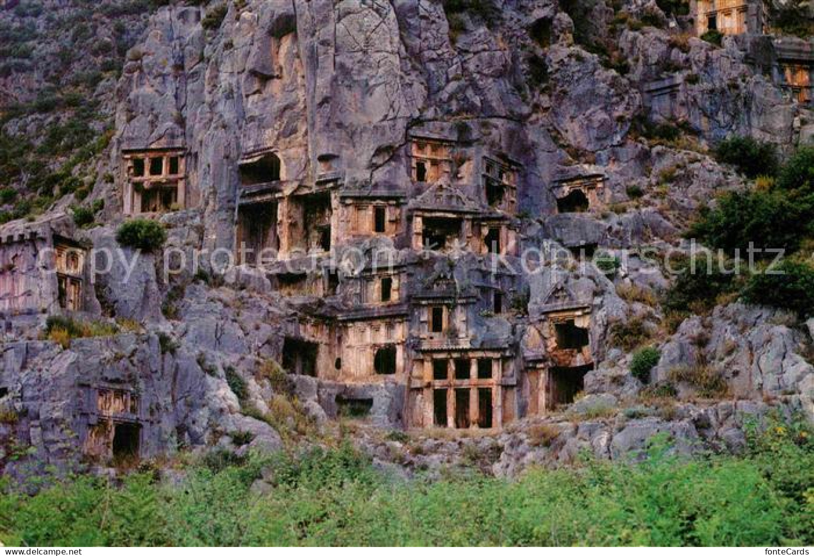 72884029 Demre Rock Tombs Myra Demre - Turchia