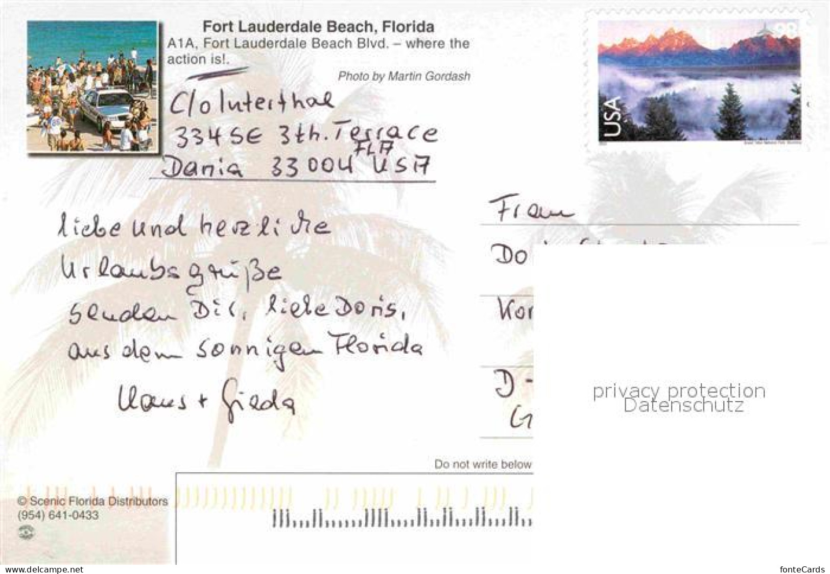 72884005 Fort_Lauderdale Beach Palm Trees - Andere & Zonder Classificatie