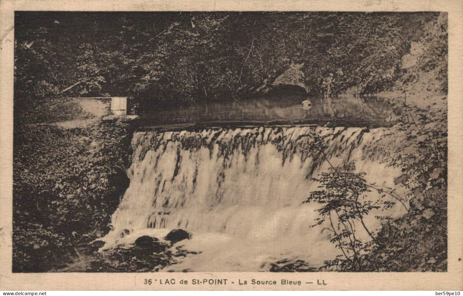 25 LAC DE SAINT-POINT LA SOURCE BLEUE - Autres & Non Classés