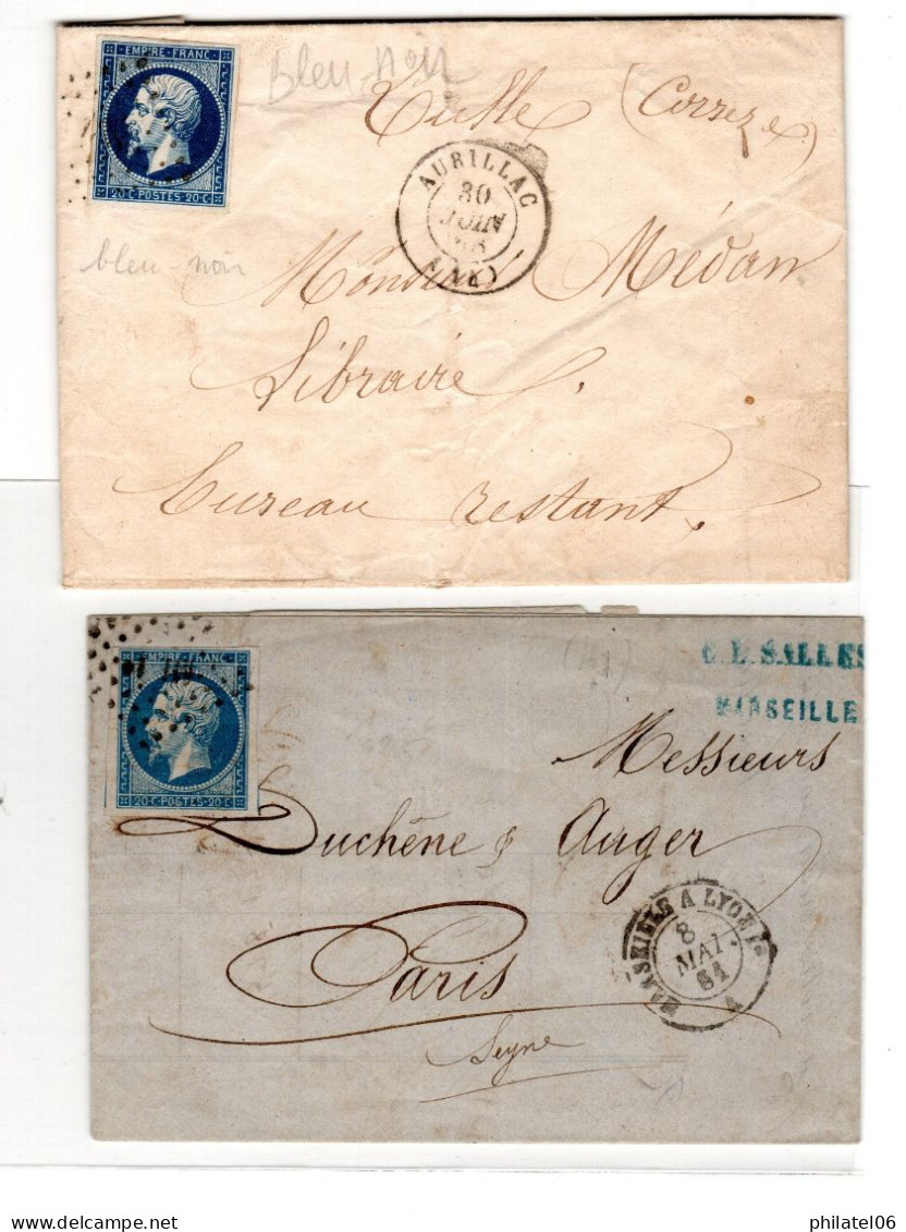 FRANCE  JOLI LOT DE 6 LETTRES  NAPOLEON DONT REPUBLIQUE   A ETUDIER - Autres & Non Classés