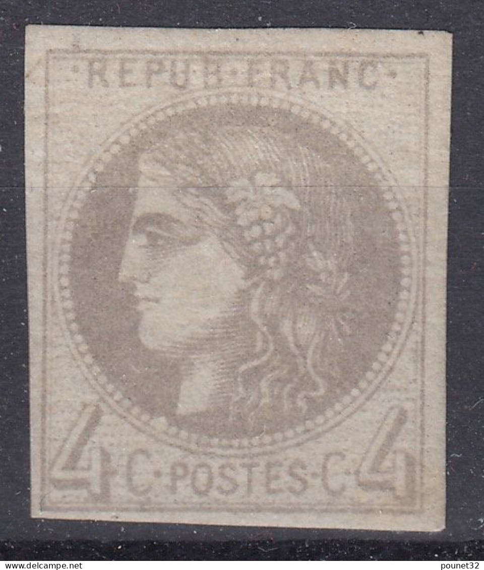 TIMBRE FRANCE BORDEAUX N° 41B NEUF * GOMME TRACE CHARNIERE - TB MARGES - COTE 400€ - 1870 Ausgabe Bordeaux