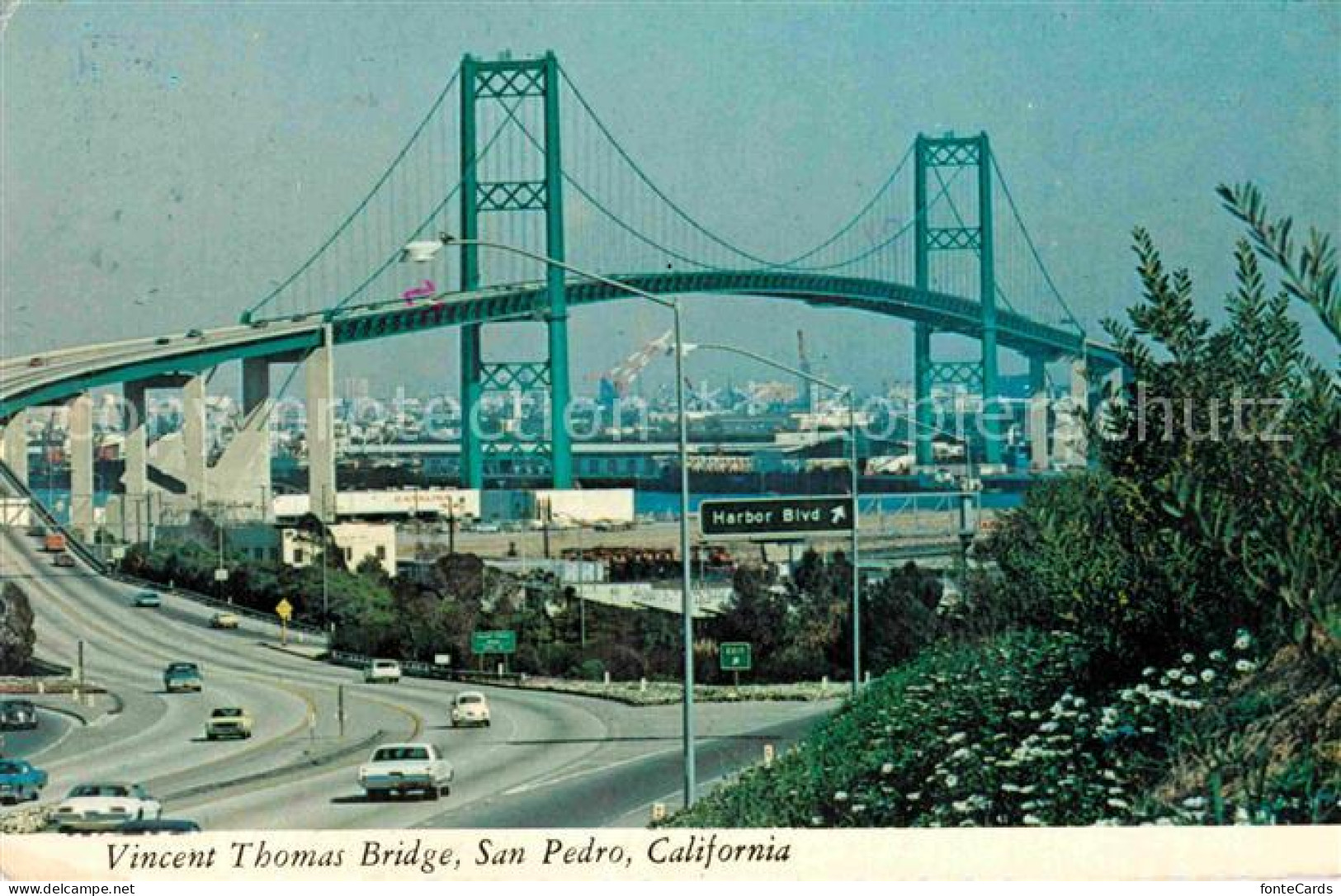 72881968 San_Pedro_California Vincent Thomas Bruecke - Sonstige & Ohne Zuordnung