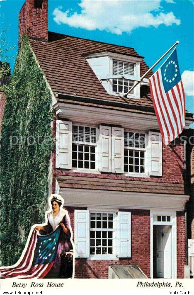 72881966 Philadelphia Pennsylvania Betsy Ross House Philadelphia Pennsylvania - Other & Unclassified
