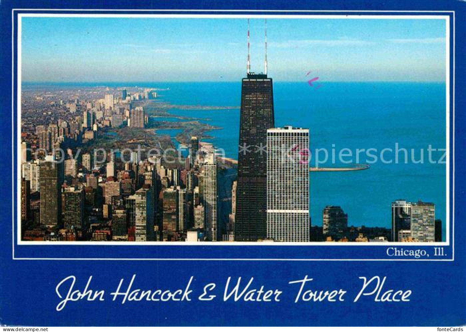 72881401 Chicago_Illinois John Hancock And Water Tower Place Skyscrapers - Andere & Zonder Classificatie