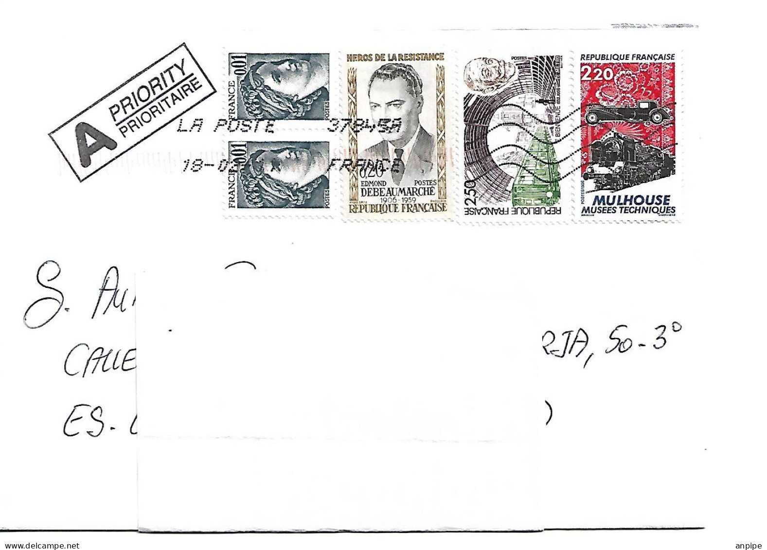 HISTORIA POSTAL - Andere & Zonder Classificatie