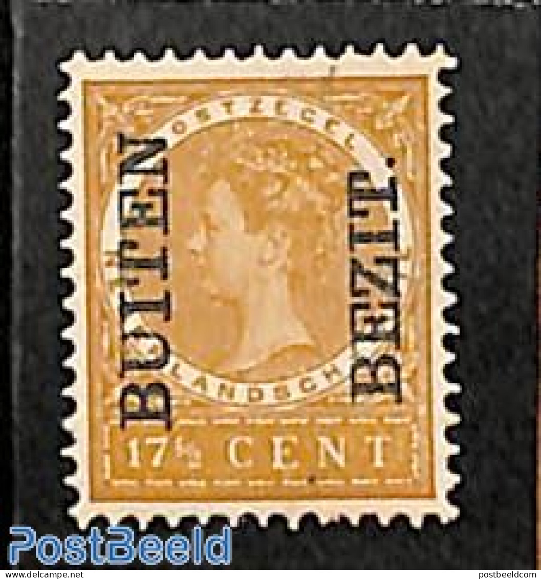 Netherlands Indies 1908 17.5c, BUITEN BEZIT, Stamp Out Of Set, Mint NH - Sonstige & Ohne Zuordnung