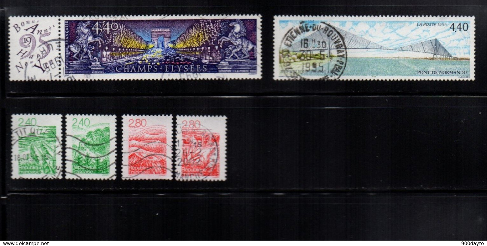 FRANCE Oblitérés (Lot N° 79a: 41 Timbres 1995). - Used Stamps