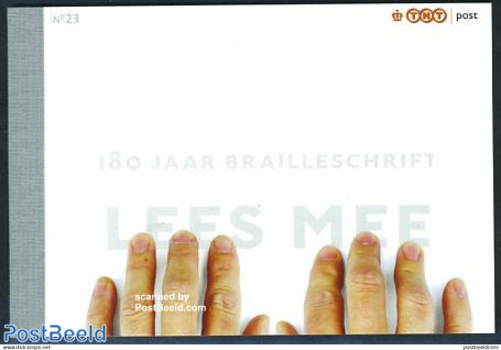 Netherlands 2009 Braille Prestige Booklet, Mint NH, Health - Disabled Persons - Stamp Booklets - Ungebraucht