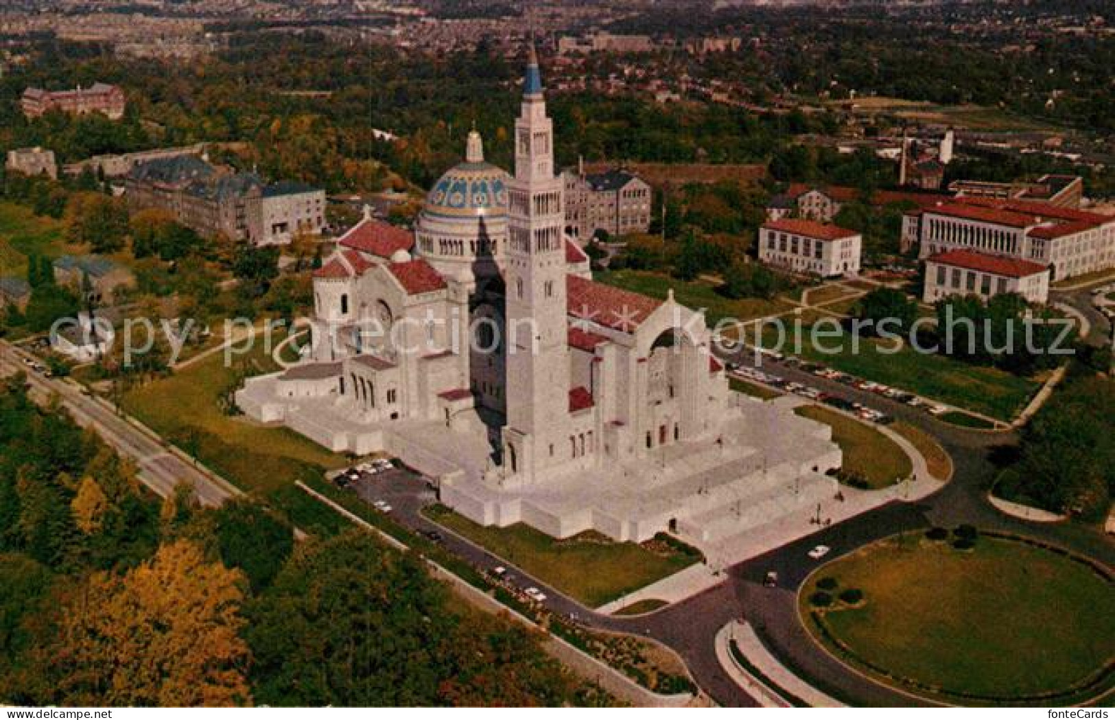 72876368 Washington DC Fliegeraufnahme Katholische Kirche  - Washington DC