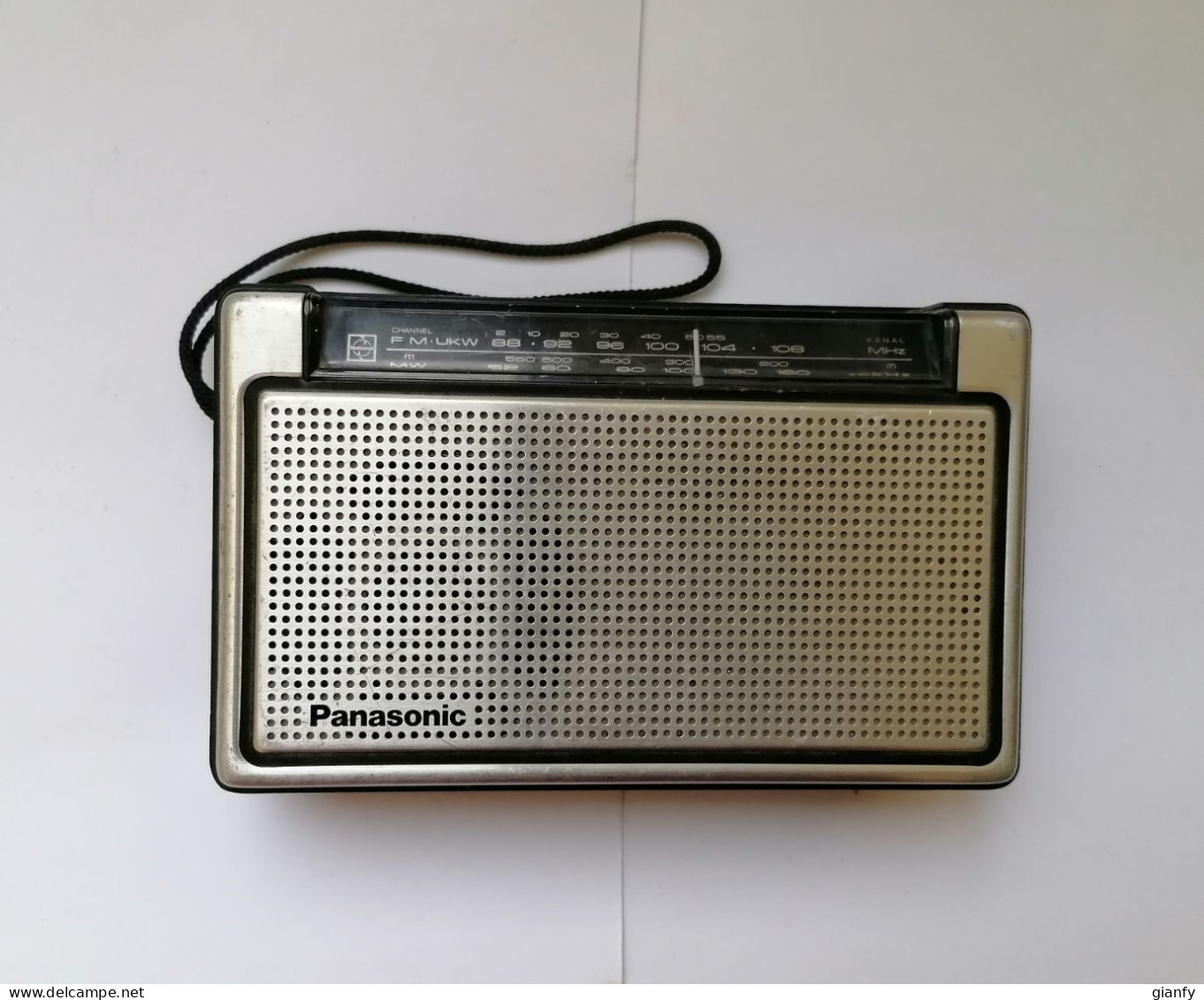 RADIO TRANSISTOR VINTAGE PANASONIC MATSUSHITA RF - 507 1982 FUNZIONANTE - Empfänger